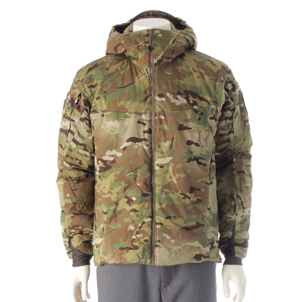 ARC'TERYX Alpha Jacket Multicam Gen2 Nylon jacket outer 16494 Camouflage Khaki Beige S