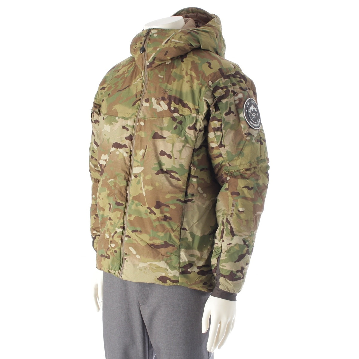 ARC'TERYX Alpha Jacket Multicam Gen2 Nylon jacket outer 16494 Camouflage Khaki Beige S