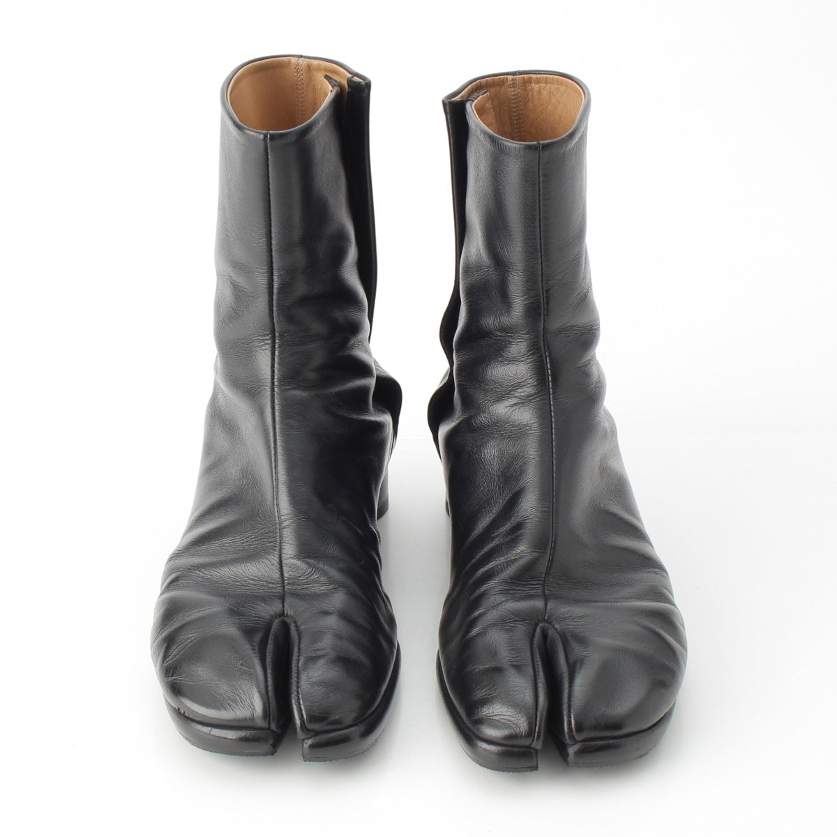 Maison Margiela leather 22. TABI boots Shoes 1.2" heel black 40