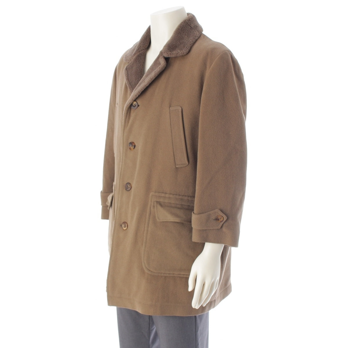 BURBERRY wool Bore Lining coat outer WV490 Gurege S