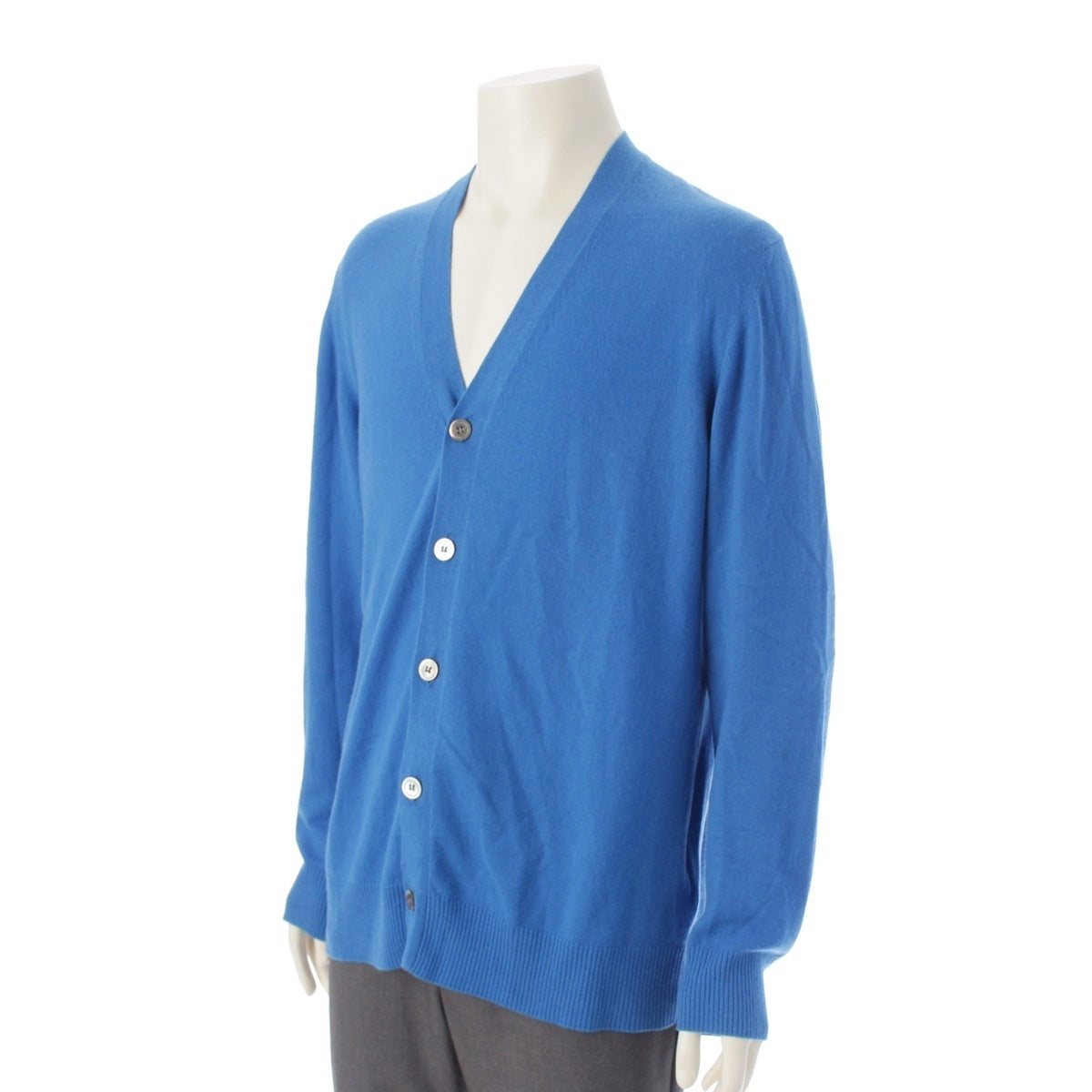 COMME des GARCONS HOMME cashmere cardigan Long sleeve top HD-N003 blue L