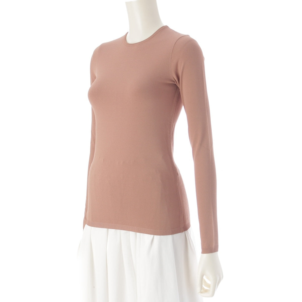 VALENTINO studded knit top sweater 2B0KC4517UA pink beige XS