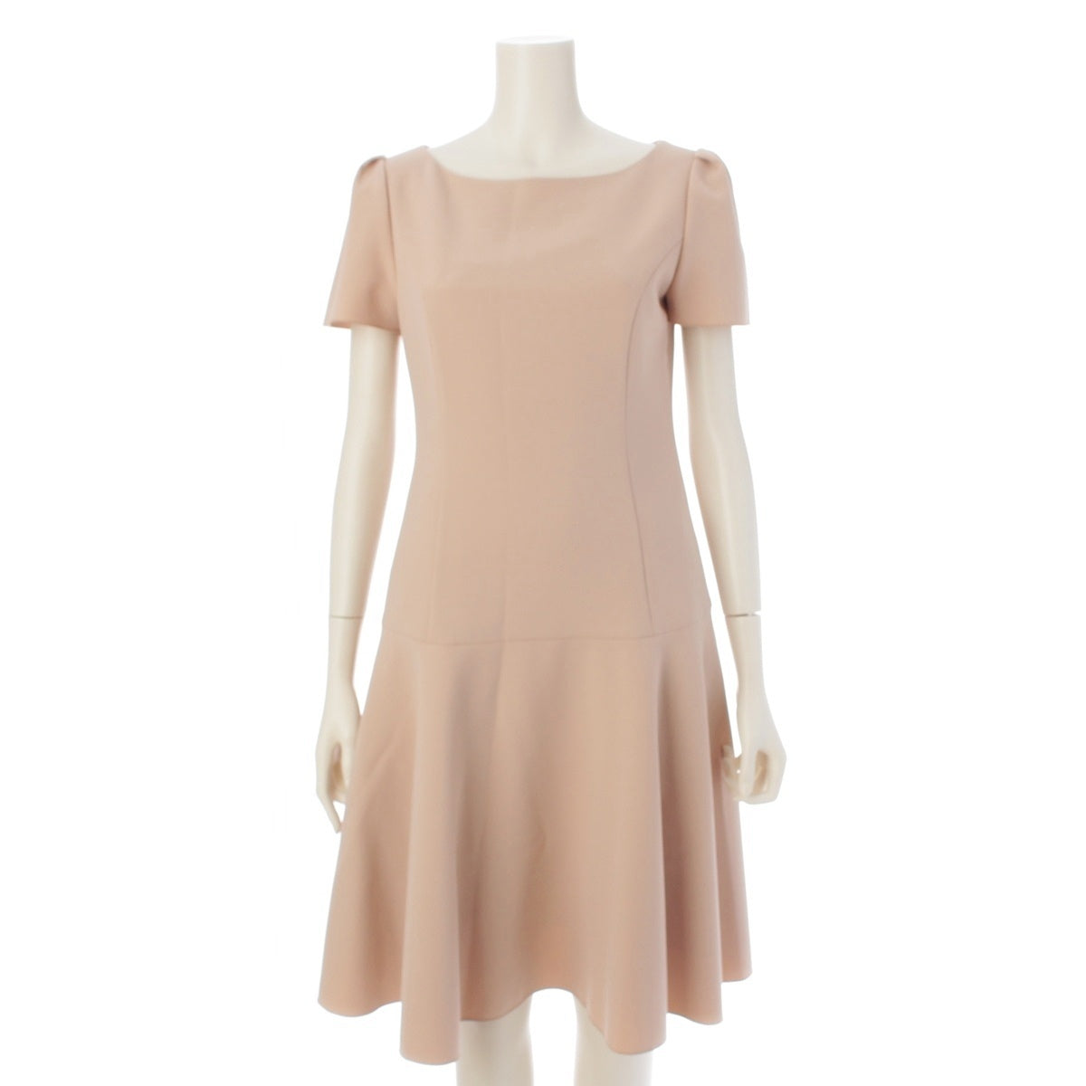 FOXEY NEW YORK Peplum Short Sleeve one piece dress 38955 pink 38