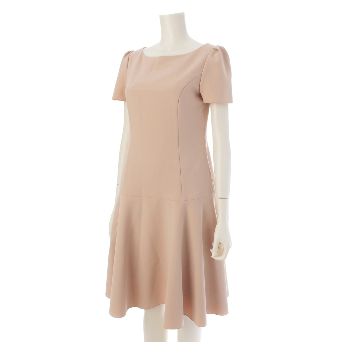 FOXEY NEW YORK Peplum Short Sleeve one piece dress 38955 pink 38