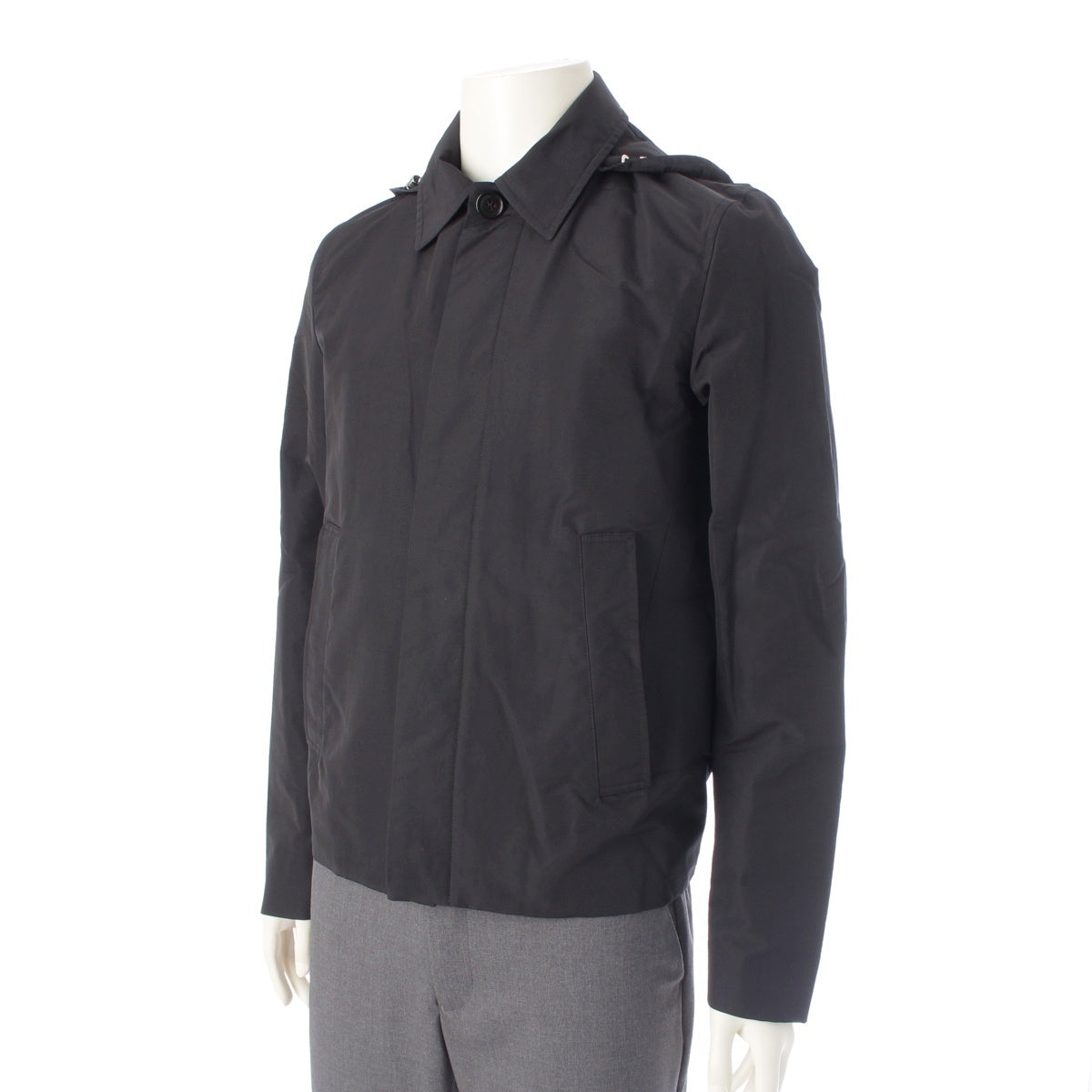 DIOR HOMME Nylon Hooded Jacket outer 463C452A3027 black 44