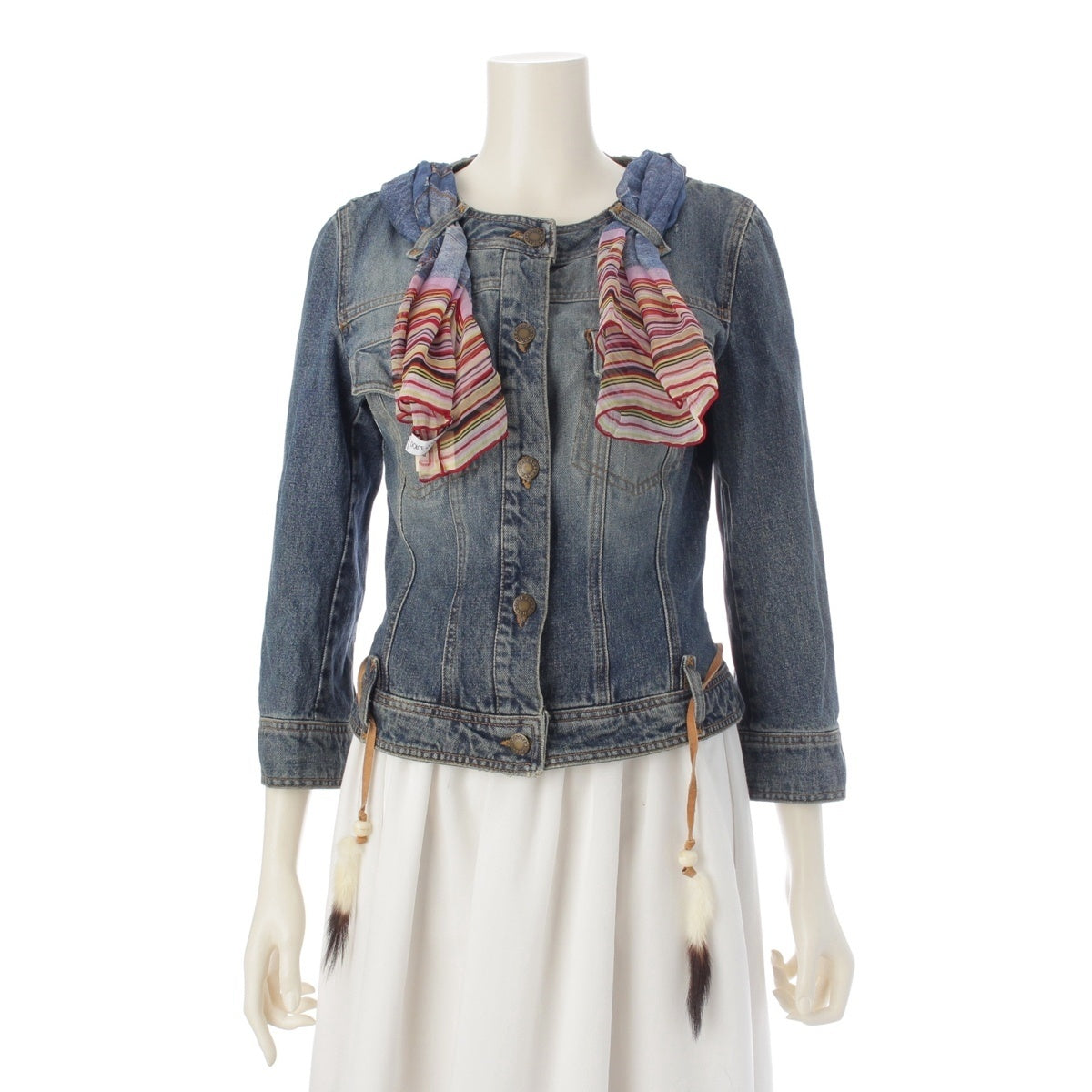 DOLCE&GABBANA Archive Gimmick Denim Jacket blue 42