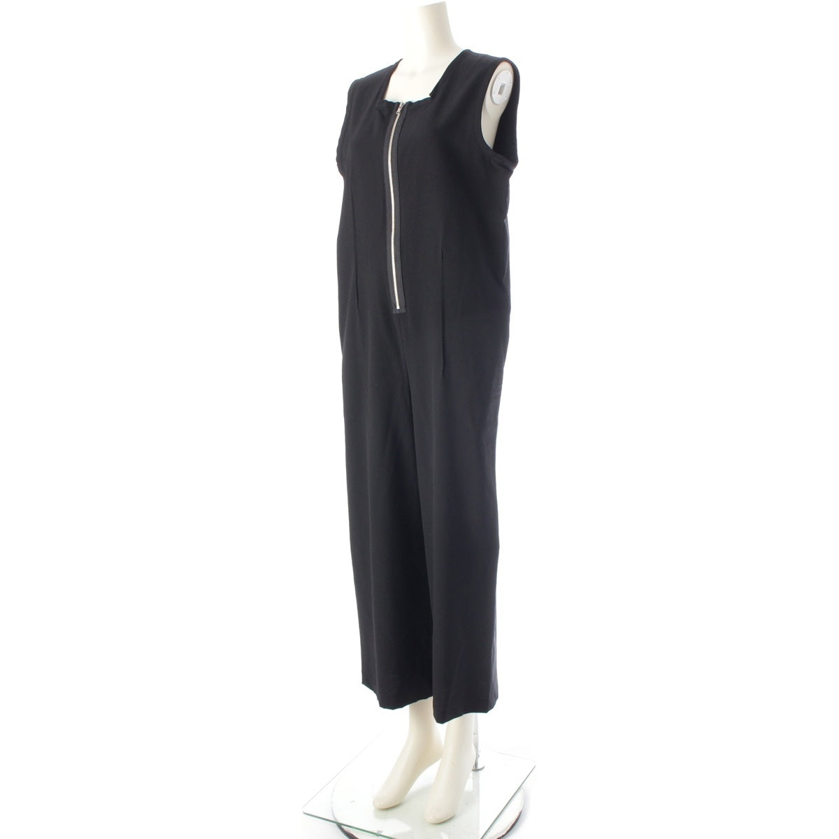 COMME des GARCONS Wool gabardine Suka embroidered tiger jumpsuit Overall GU-11001S black S