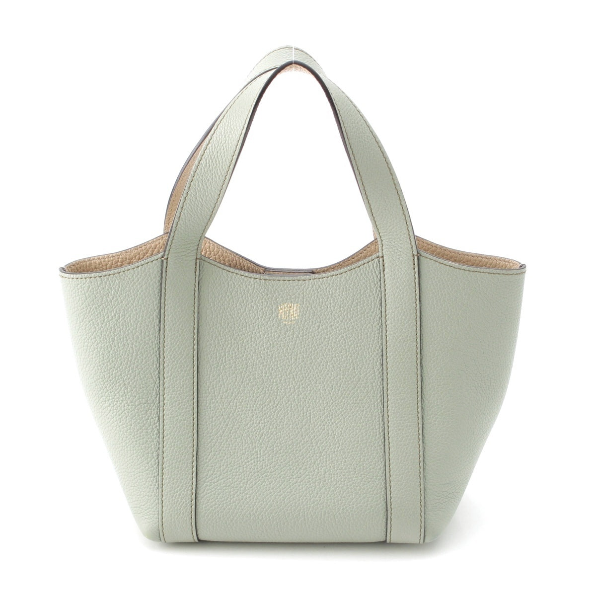 MOYNAT DUO BB mini Handbag Mint Gray Ivory