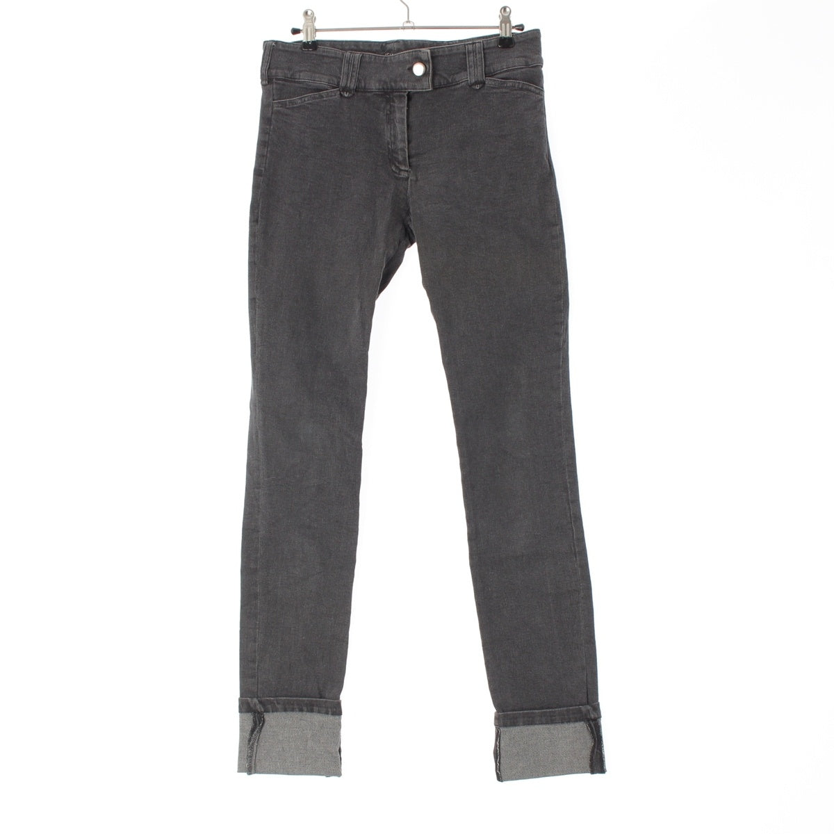 BALENCIAGA Nicola Super Slim Pants Denim pants gray 40