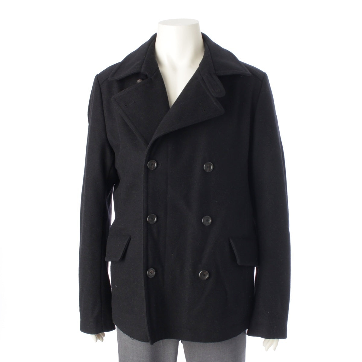 DOLCE&GABBANA Wool x nylon double Jacket outer CS-G0332T black 52