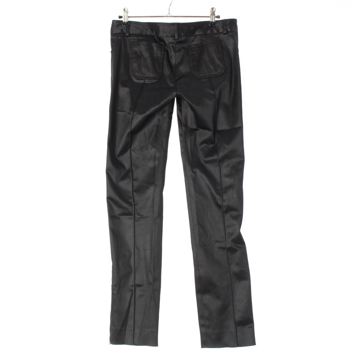 Chloe Hem Zip Modified Slacks Pants Bottoms black 38