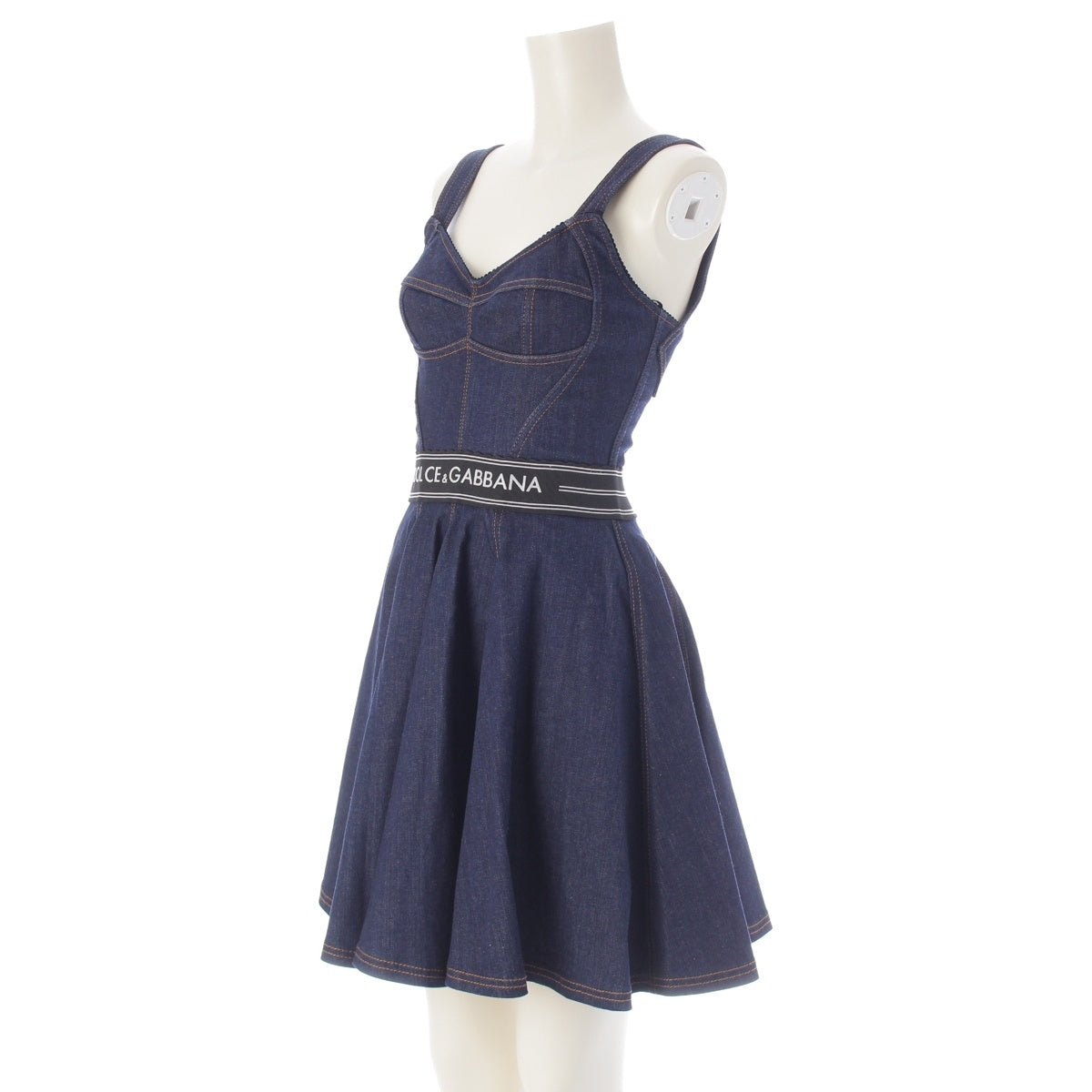 DOLCE&GABBANA denim one piece F6H3SD Indigo 36