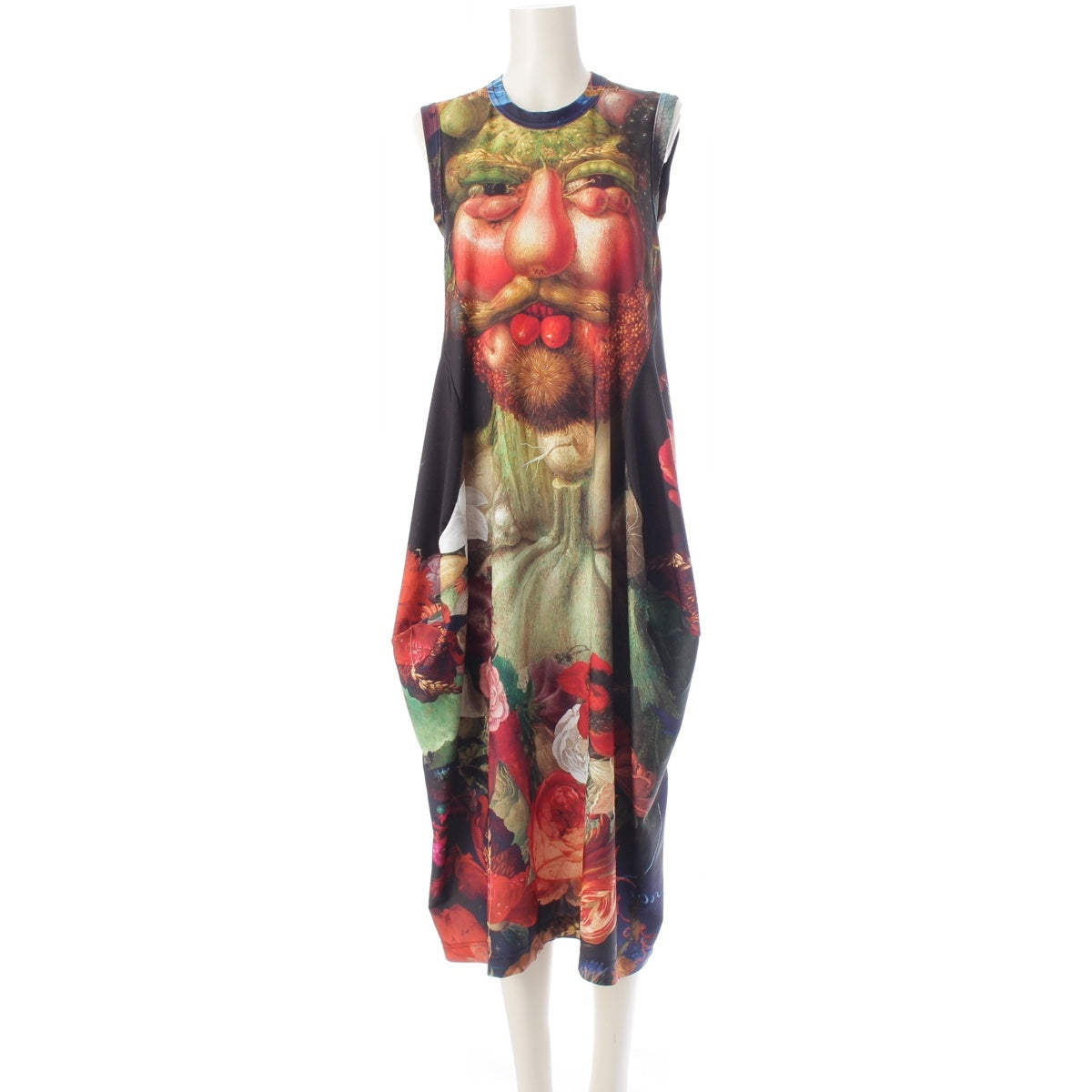 COMME des GARCONS Giuseppe Arcimboldo Giuseppe Arcimboldo modified sleeveless top one piece dress GA-T018 multicolor XS