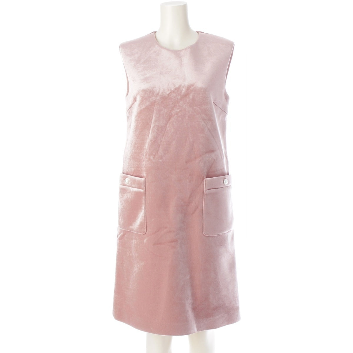 Rene Velvet Pearl Sleeveless one piece dress 5346050 pink 34