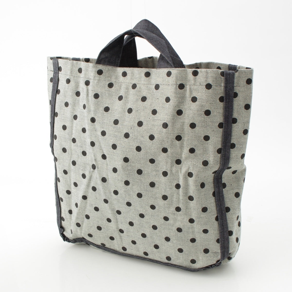 COMME des GARCONS cotton Dot Switch Tote Bag S5SC02 Indigo