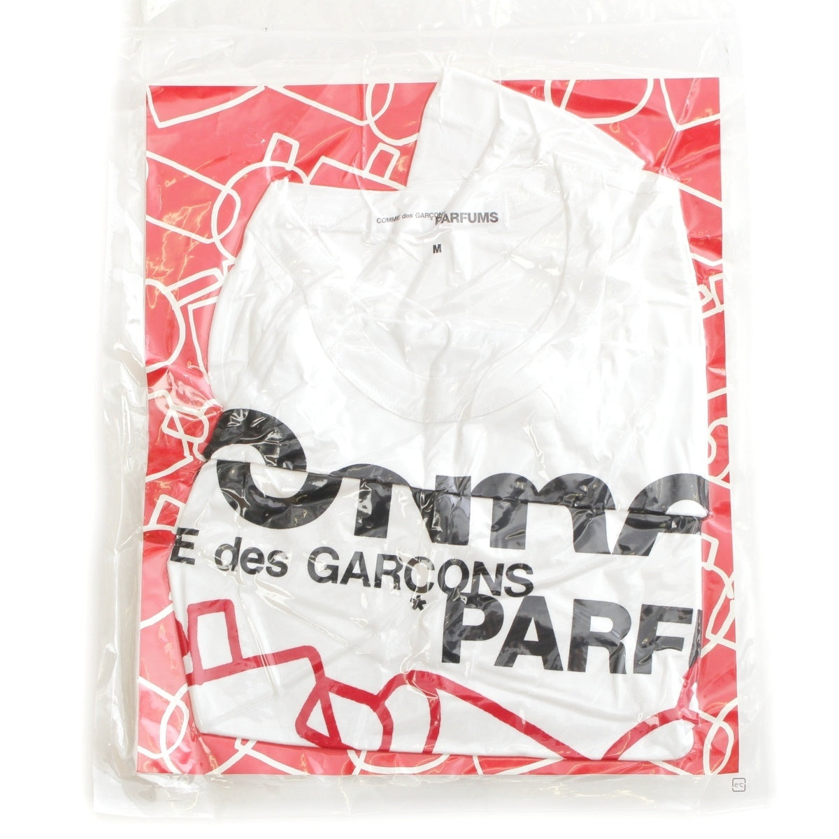 COMME des GARCONS Parfum Conran Shop COME TOGETHER CONRAN Vacuum packed, unopened, printed Short sleeve T-shirt tops White black M
