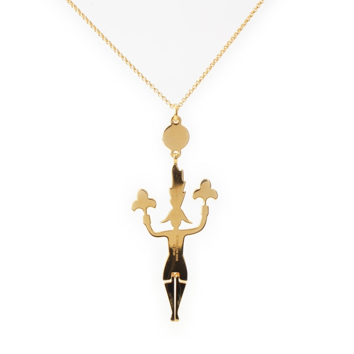 HERMES Fireworks maker Orfevre Necklace Accessories gold