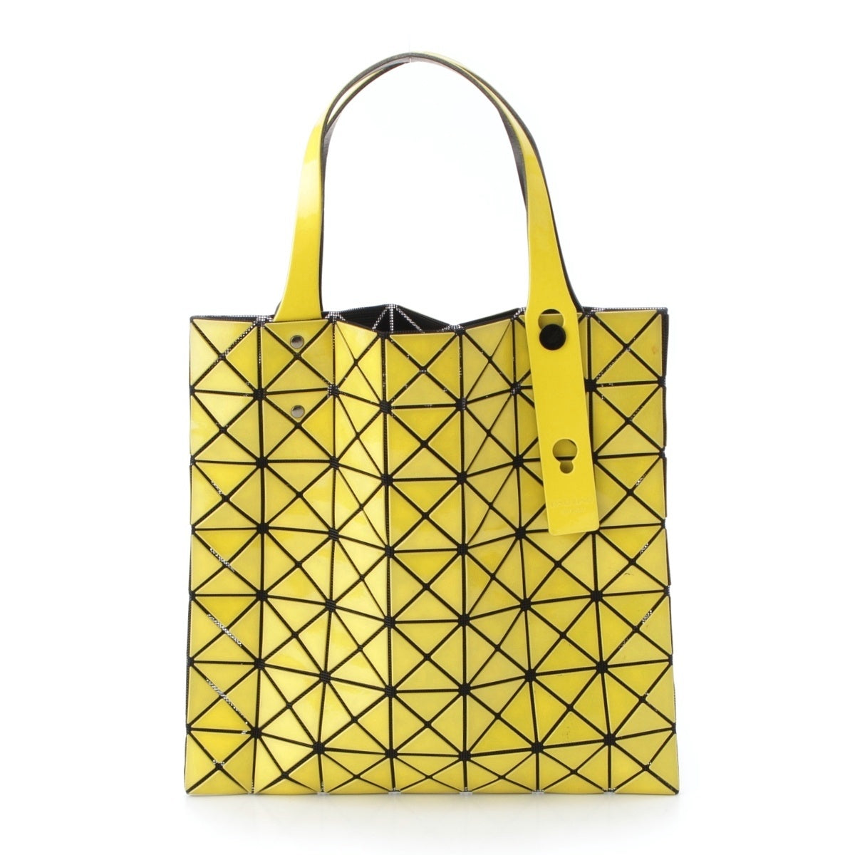 BAO BAO ISSEY MIYAKE 7x7 Mini Tote Bag yellow