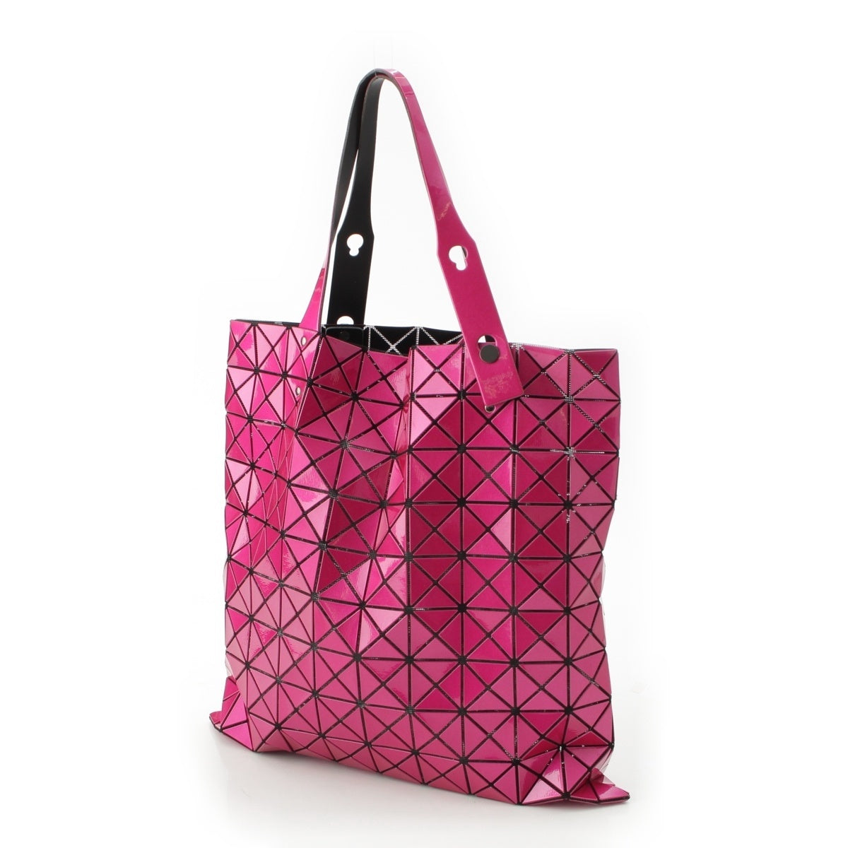BAO BAO ISSEY MIYAKE Prism Matte Tote Bag BB33 AG971 pink