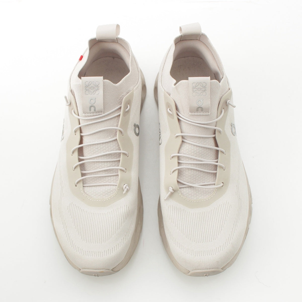 LOEWE on Cloud Tilt sneakers shoes white beige 10.4"