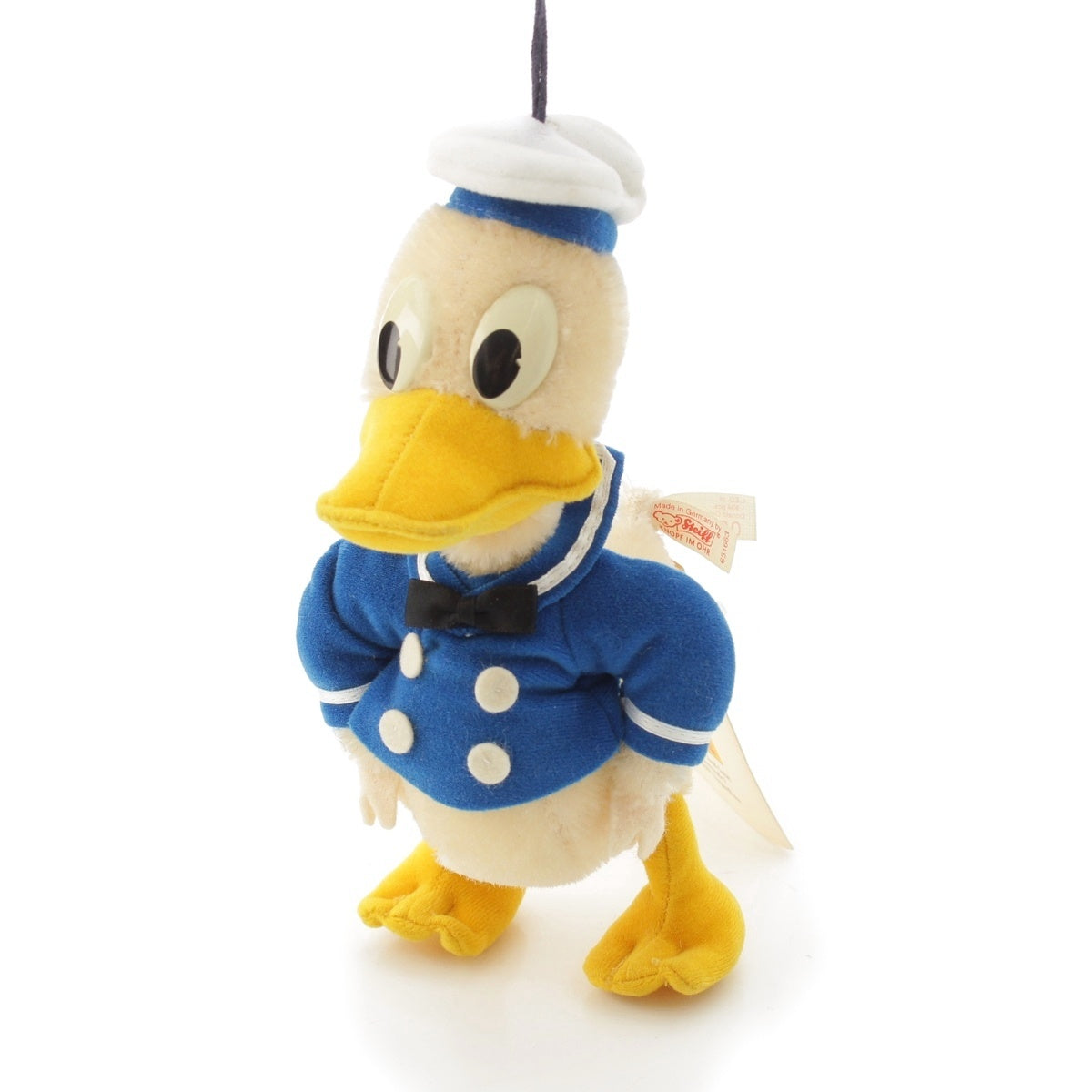 Steiff Disney Showcase DONALD ORNAMENT Donald Duck Plush Toy Toys White blue
