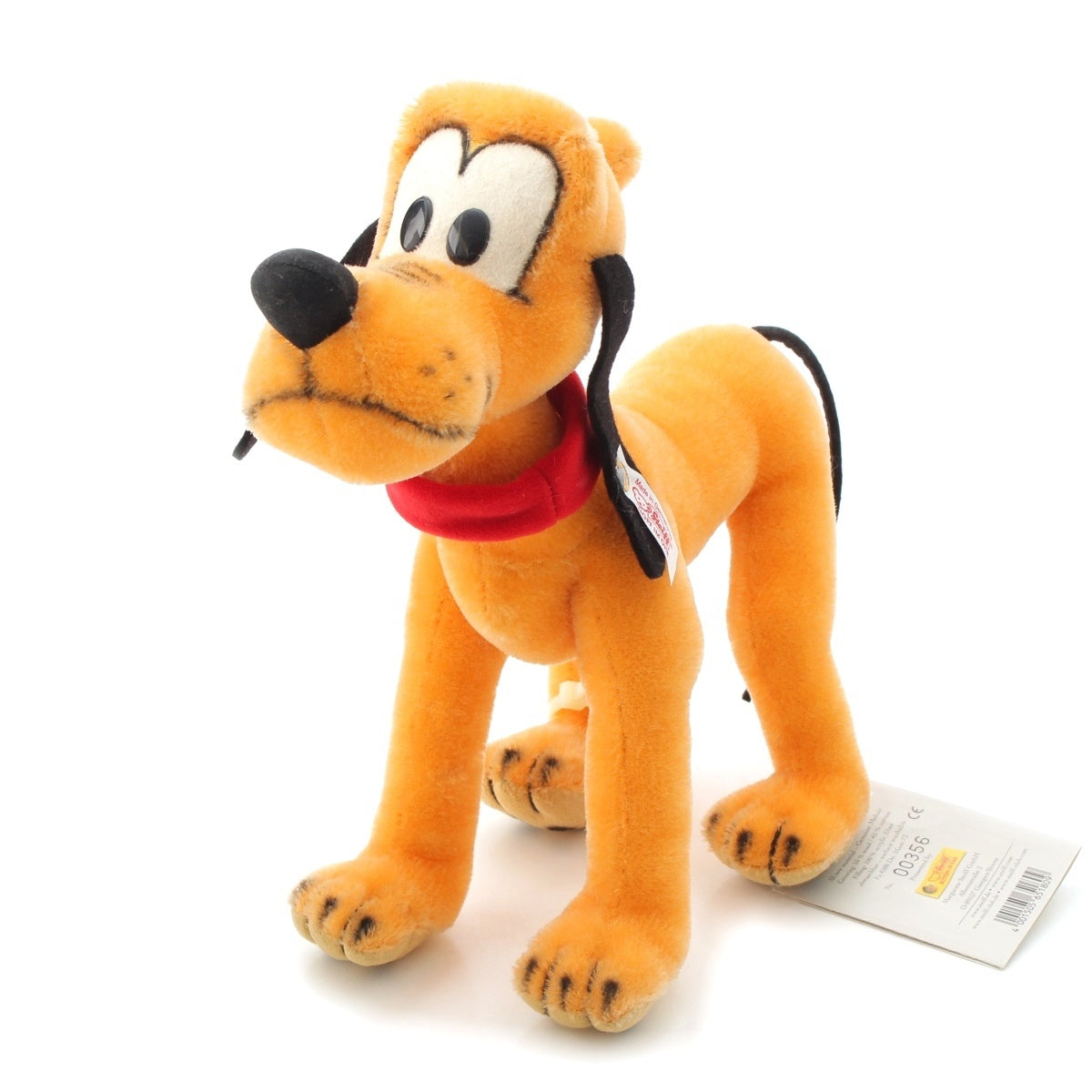 Steiff Disney Showcase Pluto Plush Doll Toys 651809 yellow