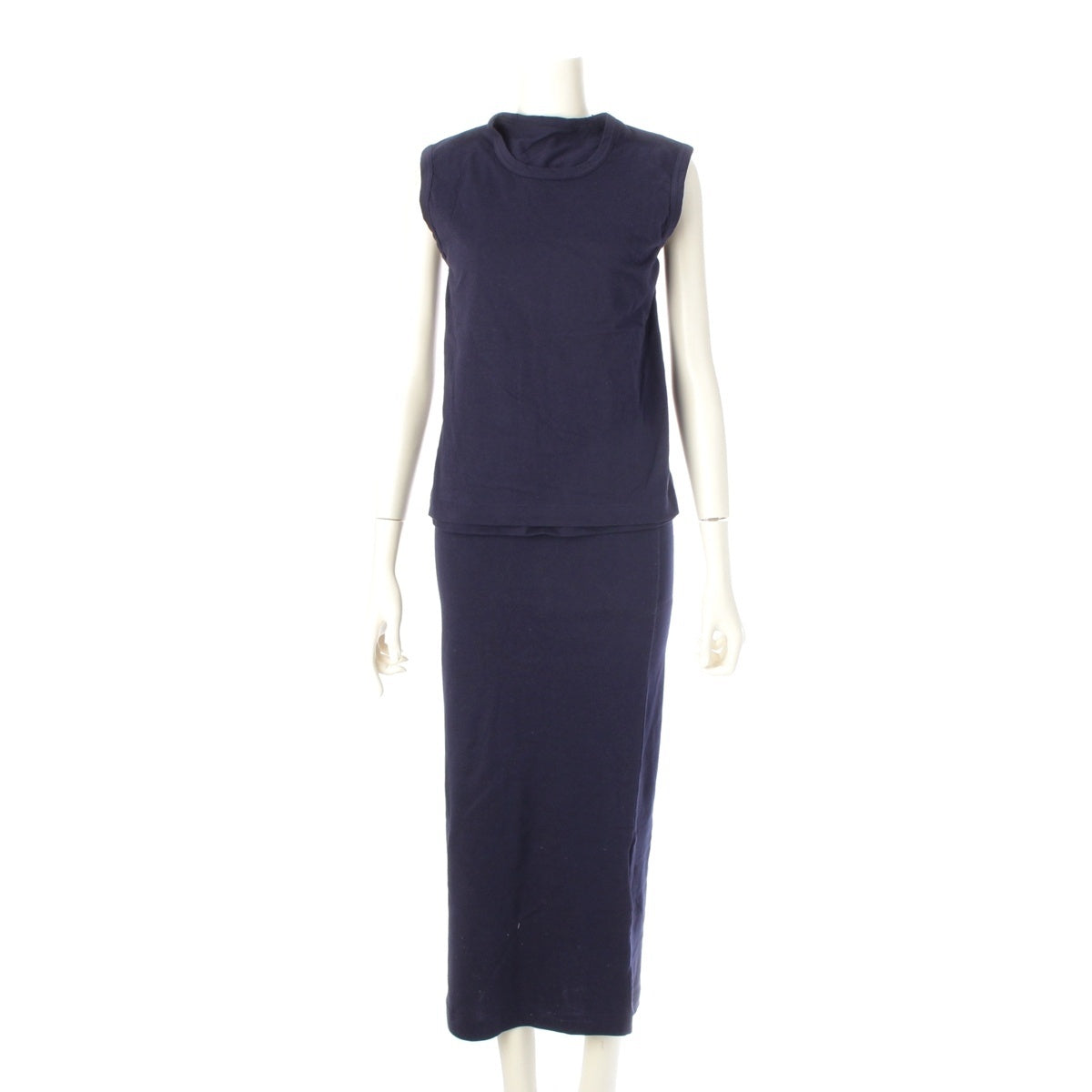 COMME des GARCONS Docking Sleeveless one piece dress GT-100500 Navy