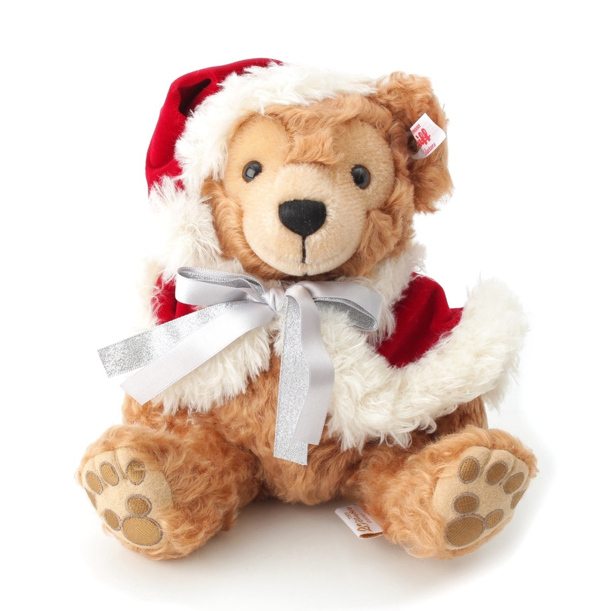 Steiff Tokyo DisneySea 20th Anniversary Limited Edition Duffy (2500 pieces) Teddy Bear Christmas Costume Toys Plush Doll 678912 Brown