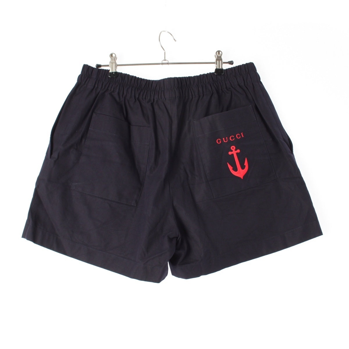 GUCCI Oxford Shorts Pants Bottoms 810783 Navy 48