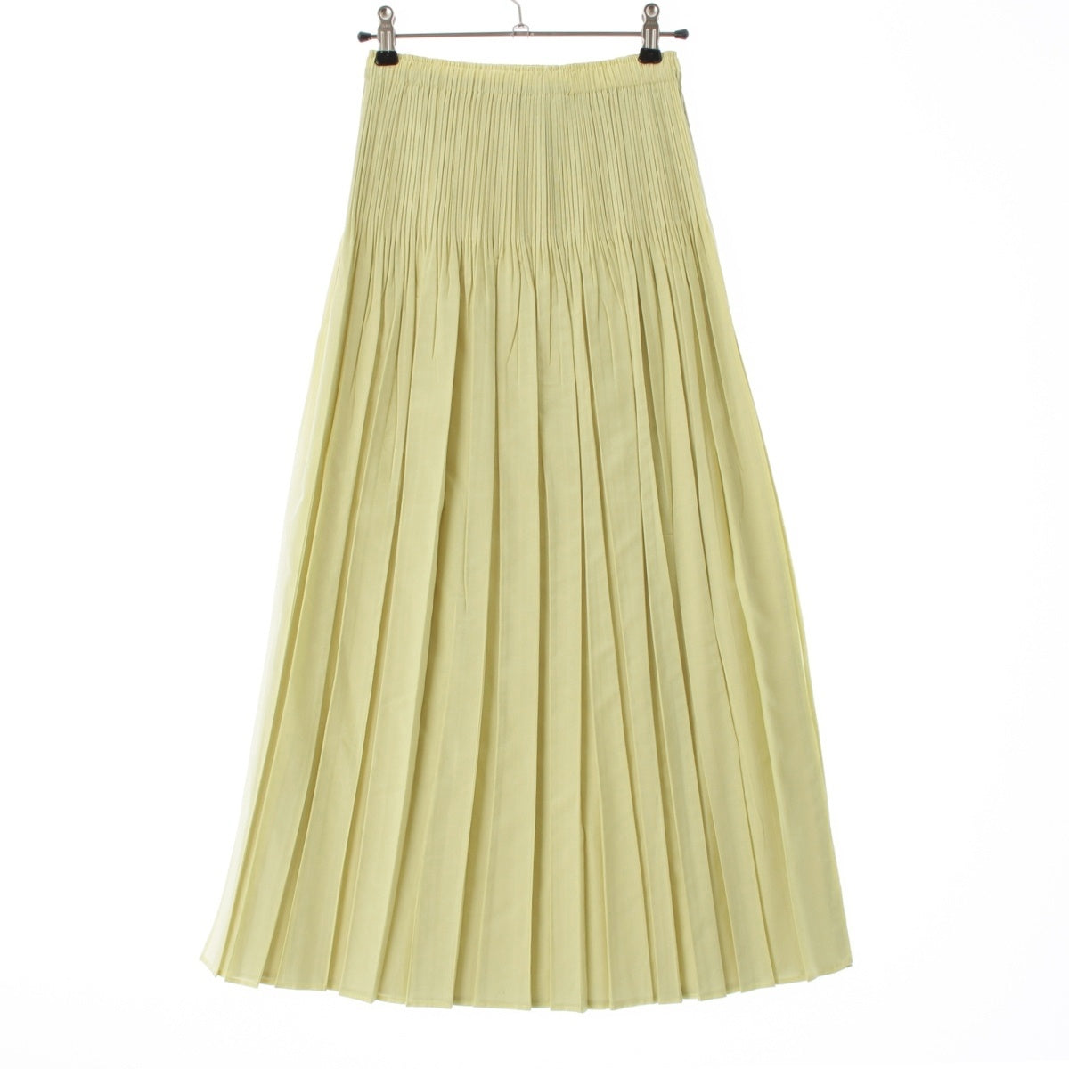ISSEY MIYAKE White label Side Layered Pleated skirt Bottoms IM42FG224 green 2