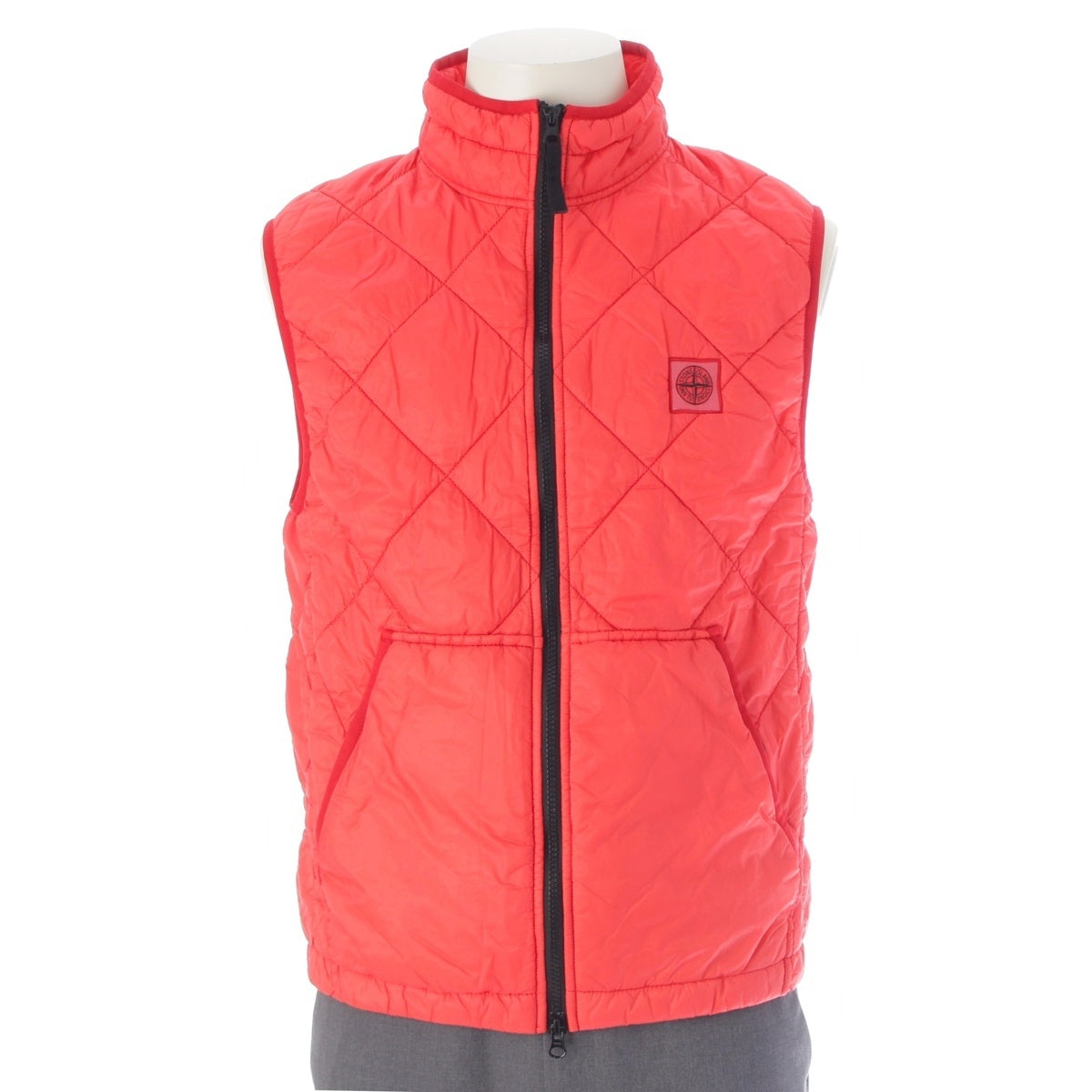 STONE ISLAND GARMENT DYED Quilting batting Best outer 7015G0124 Red M