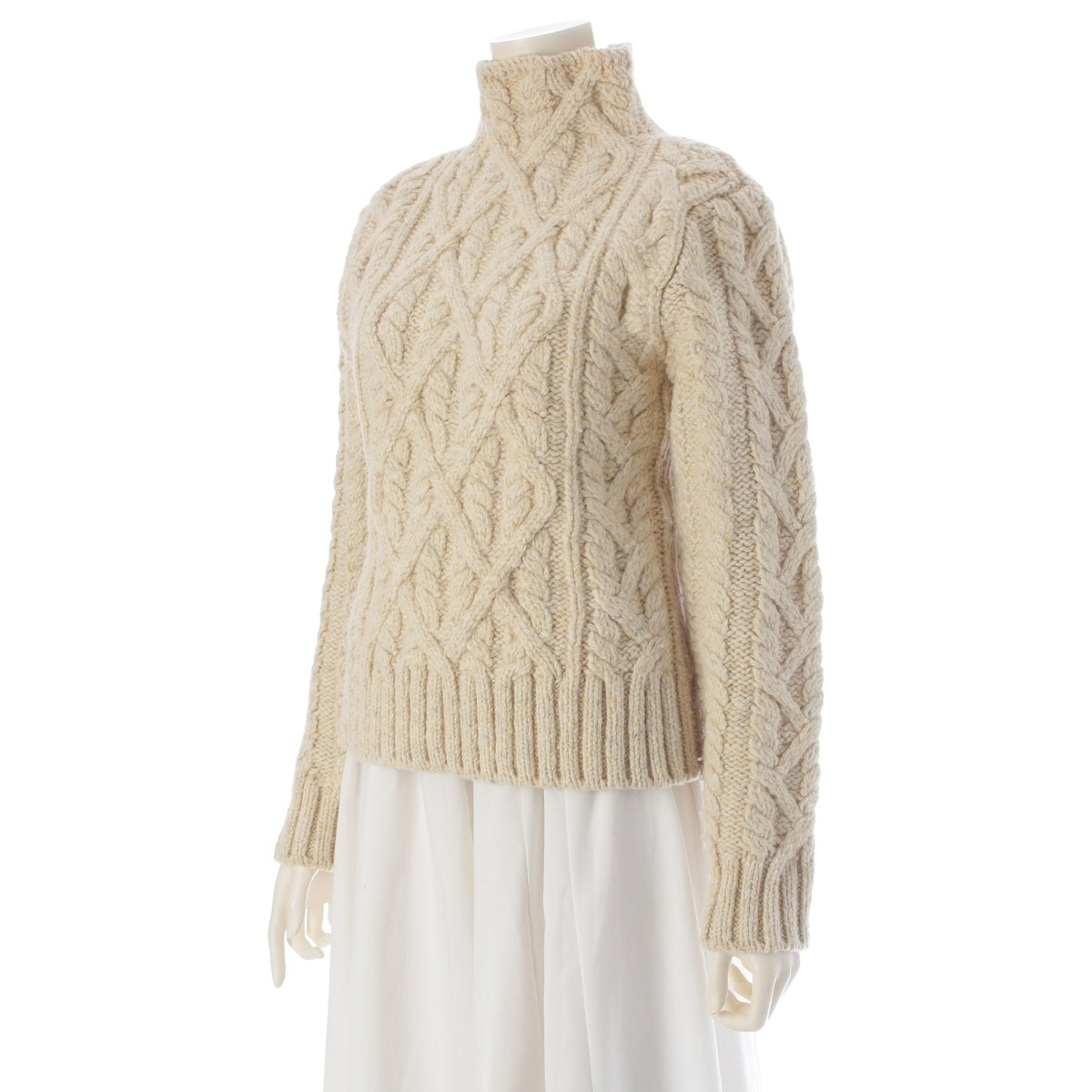 JIL SANDER sweater knit tops J40GP0024 Ivory 32