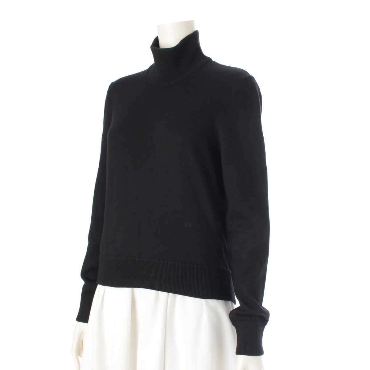 BOTTEGAVENETA wool turtle neck knit tops 730885 black M