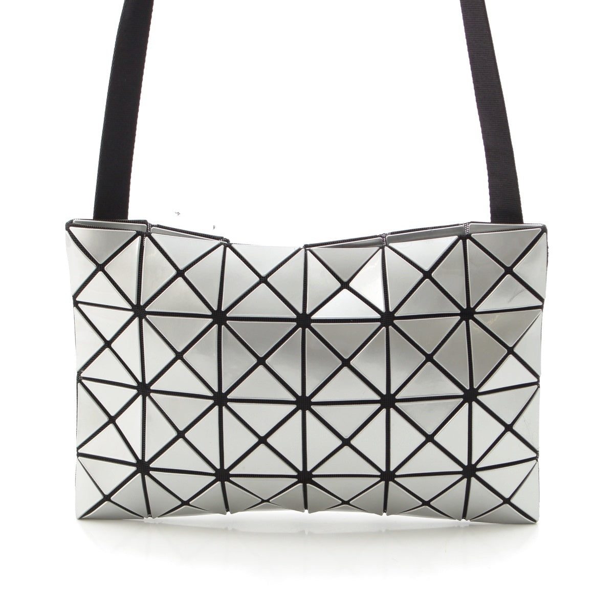 BAO BAO ISSEY MIYAKE Lucent Shoulder Bag Shoulder BB63-AG054 Silver