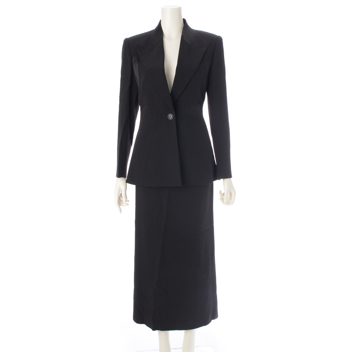 Givenchy Vintage Jackets Skirt setup black 36