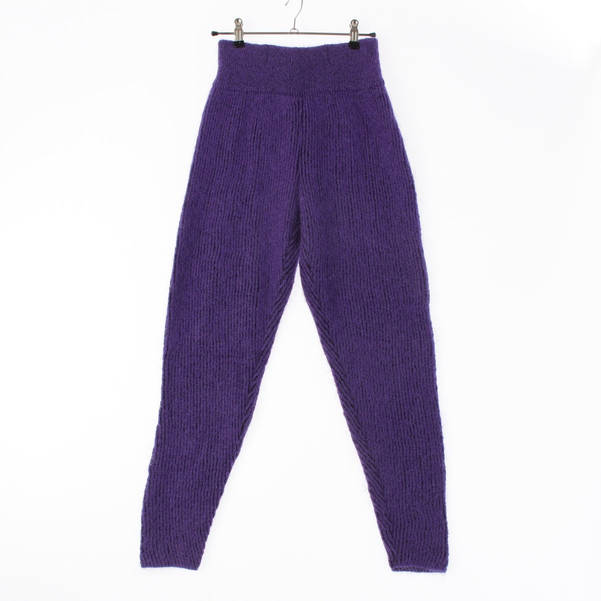 ISSEY MIYAKE Brush tag knit Pants Bottoms purple M