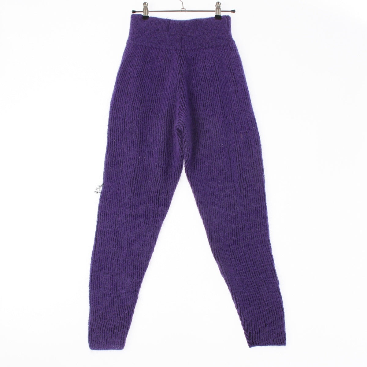 ISSEY MIYAKE Brush tag knit Pants Bottoms purple M