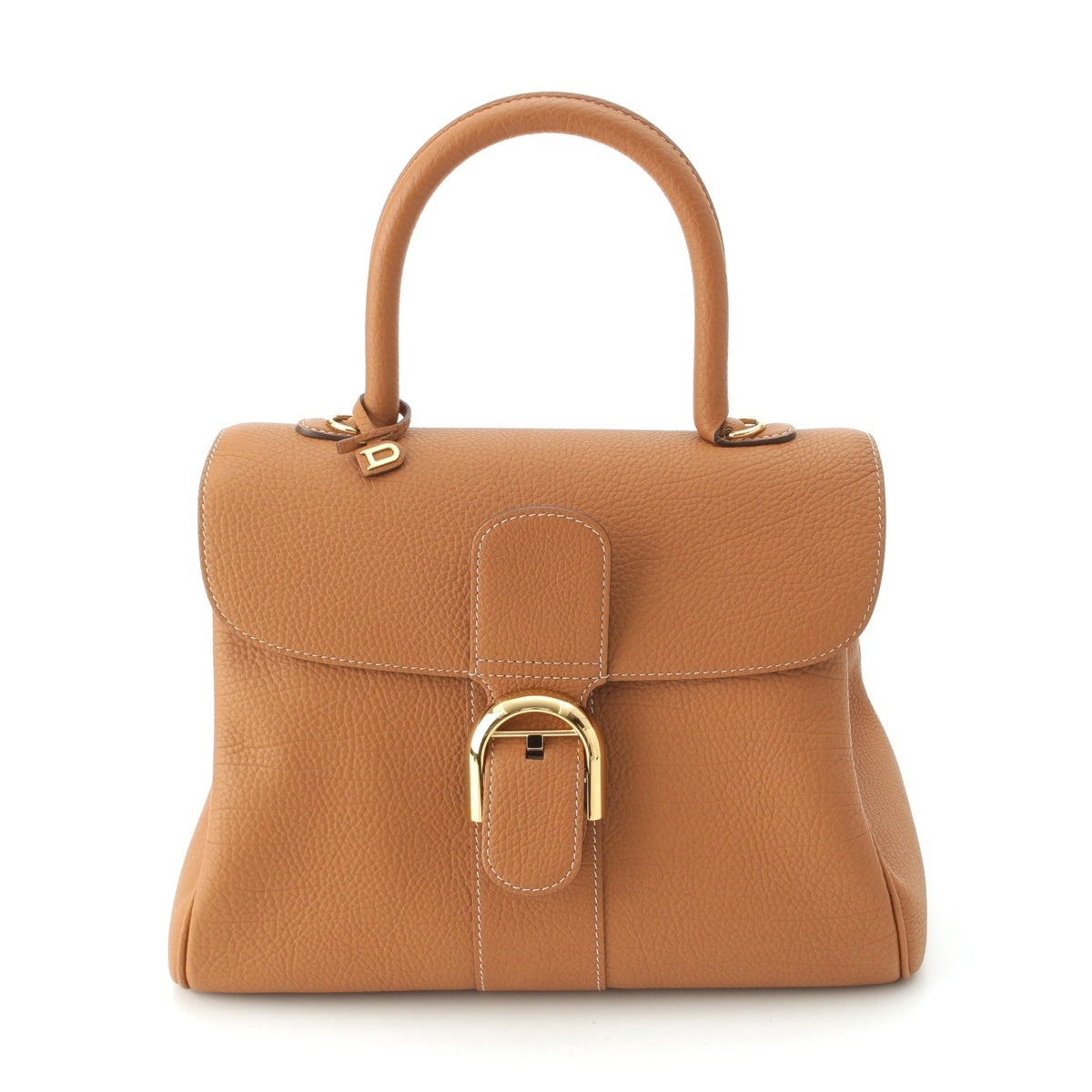 Delvaux Brillon MM Fly Crispy Puff 2WAY Shoulder Handbag Vegetal