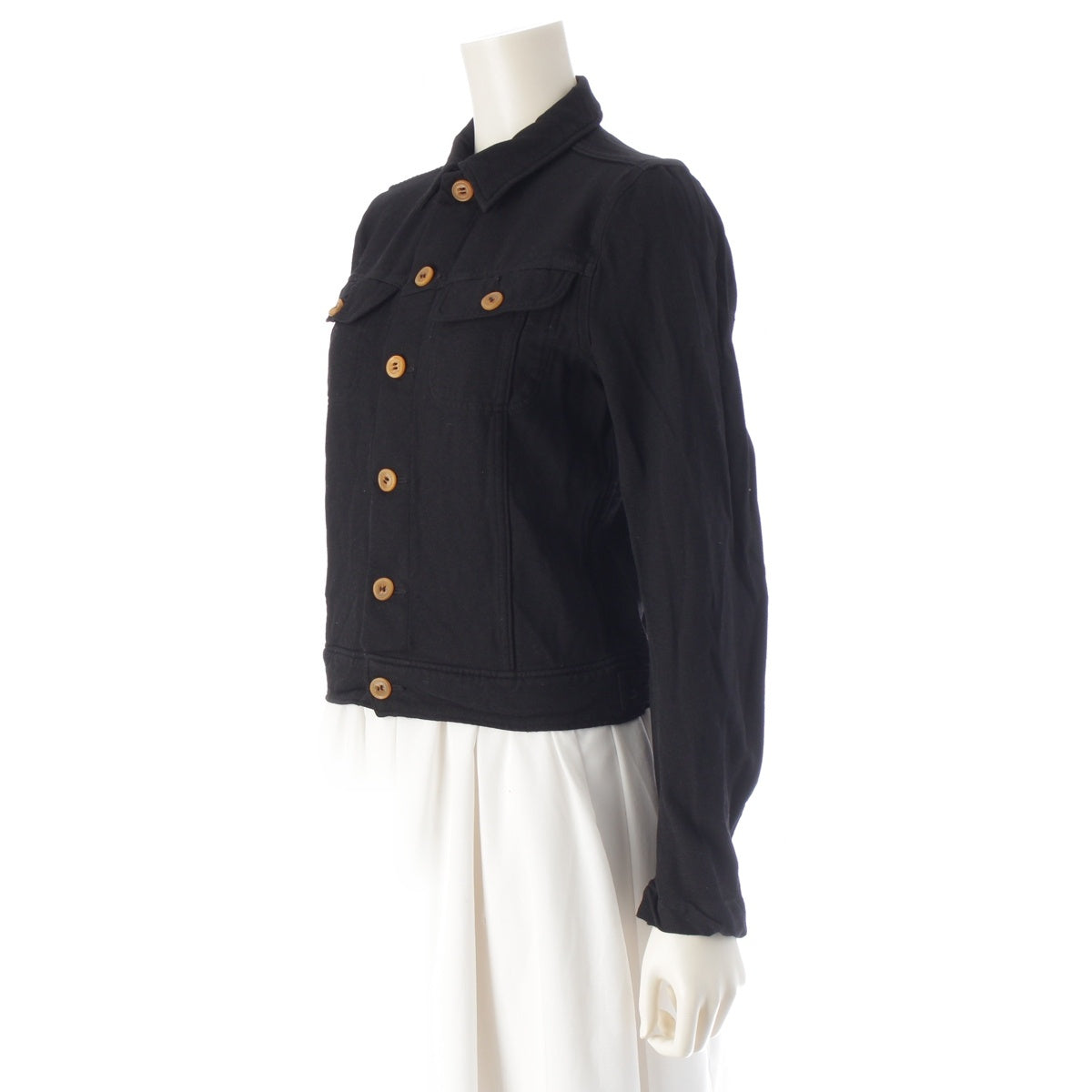 COMME des GARCONS COMME des GARCONS Comcom Product dyed tracker Jacket outer RU-J057 black Stainless Steel