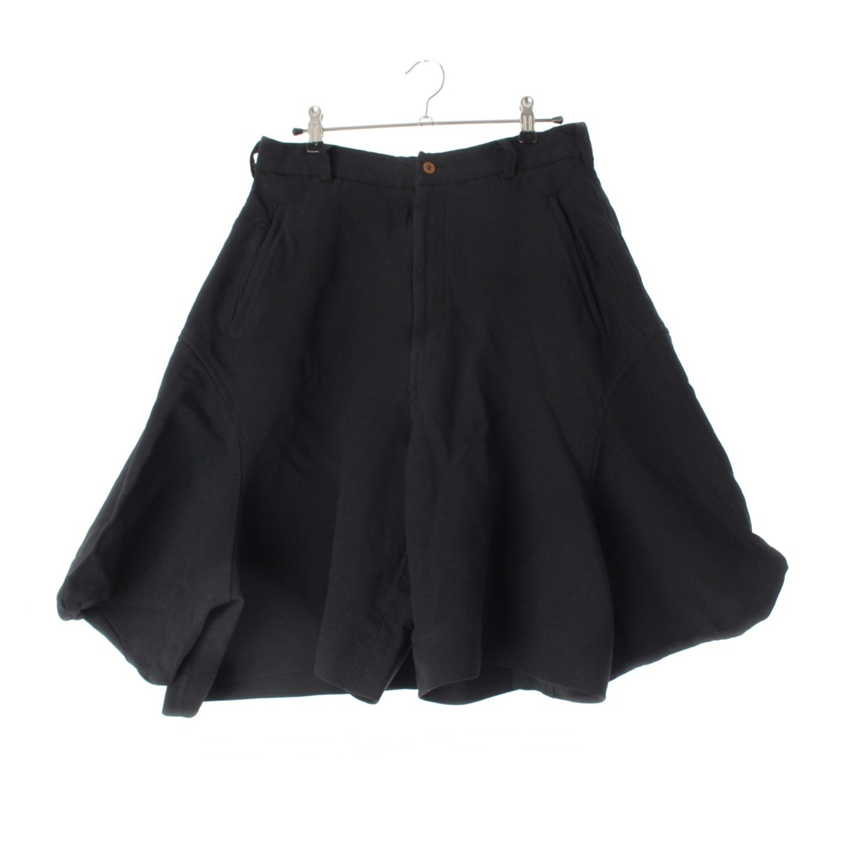 COMME des GARCONS Wide culottes half length Pants Bottoms GN-P018 black XS