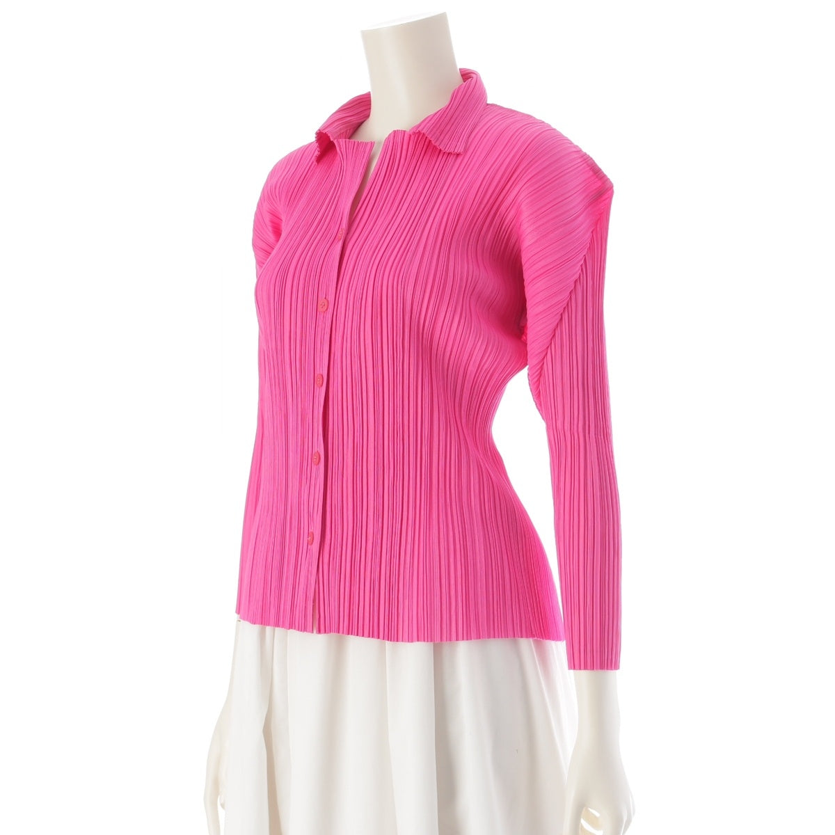 PLEATS PLEASE Long sleeve shirt blouse Long sleeve shirt PP81-JK624 Pink 3