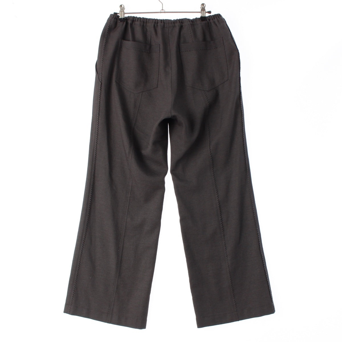 PLEATS PLEASE Ultrasonic Cutting Clip Easy Pants PP52-ZF861 gray 3