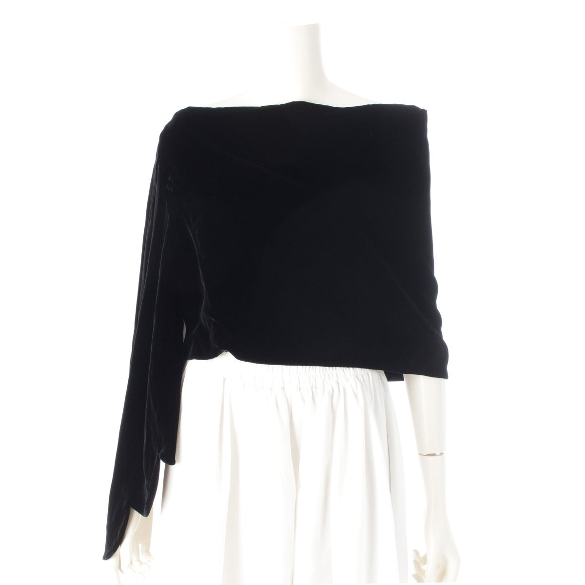 COMME des GARCONS Noir Velour Rayon Cupra Transformation Design tops AJ-05002S black S