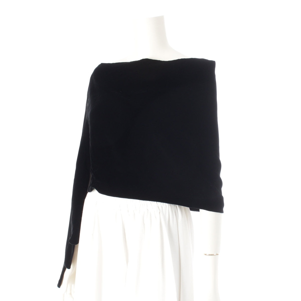 COMME des GARCONS Noir Velour Rayon Cupra Transformation Design tops AJ-05002S black S
