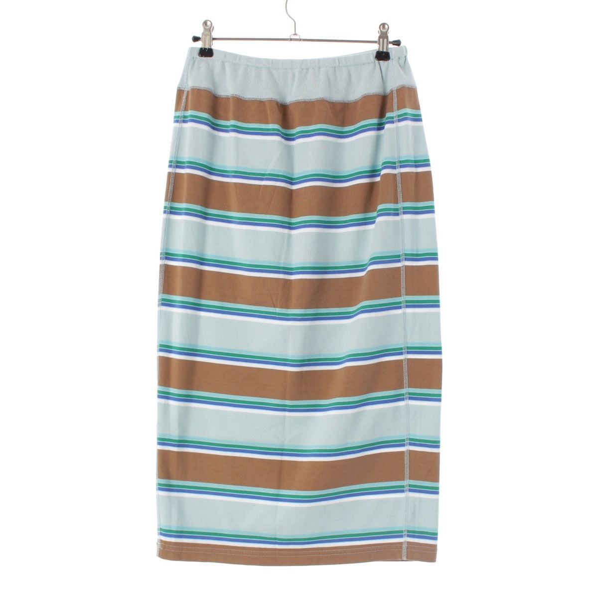 MADISON BLUE cotton Horizontal Stripe Tights skirt Bottoms long MB251-7013 multicolor 01 XS