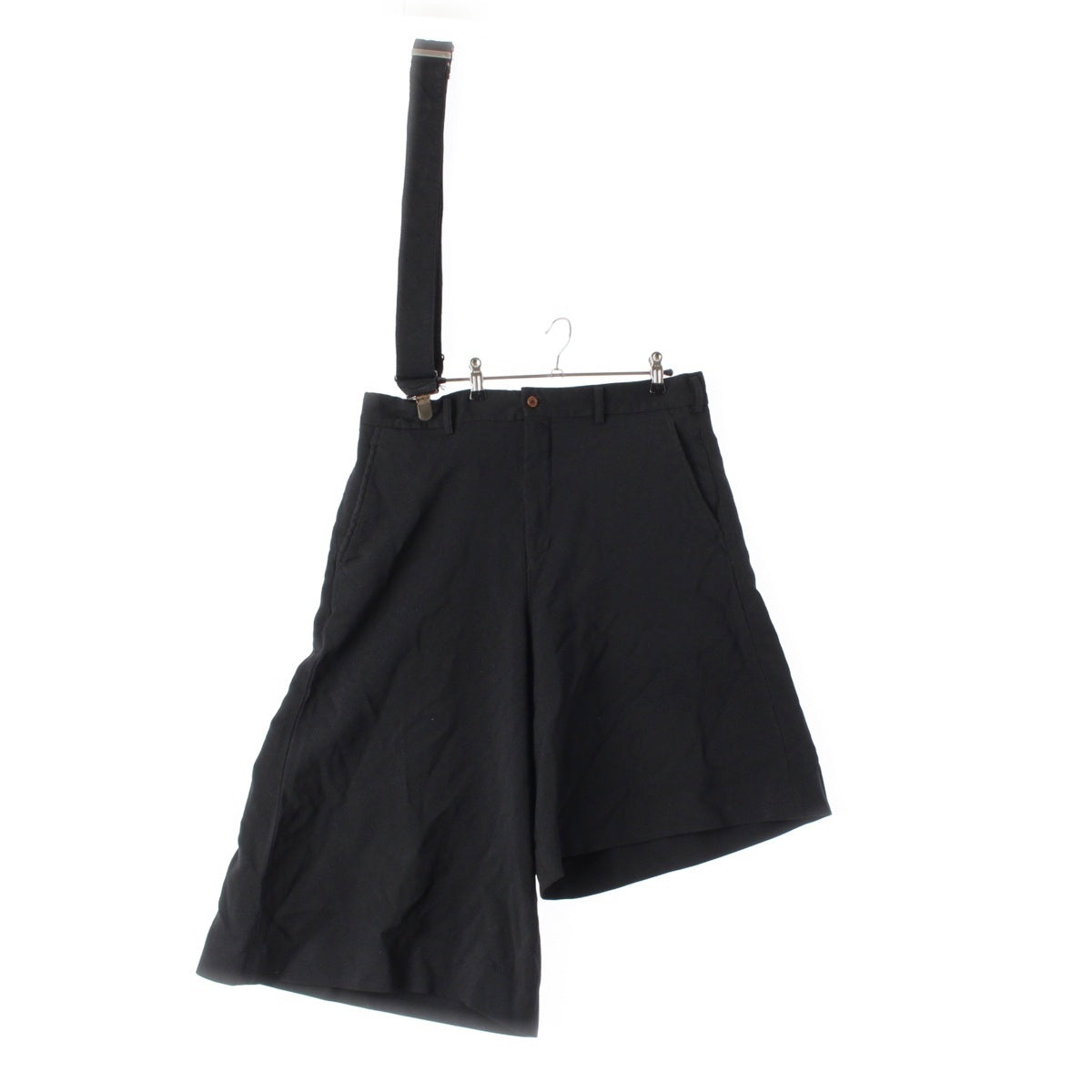 COMME des GARCONS Asymmetrical suspender shorts Pants Bottoms PG-P055 black M