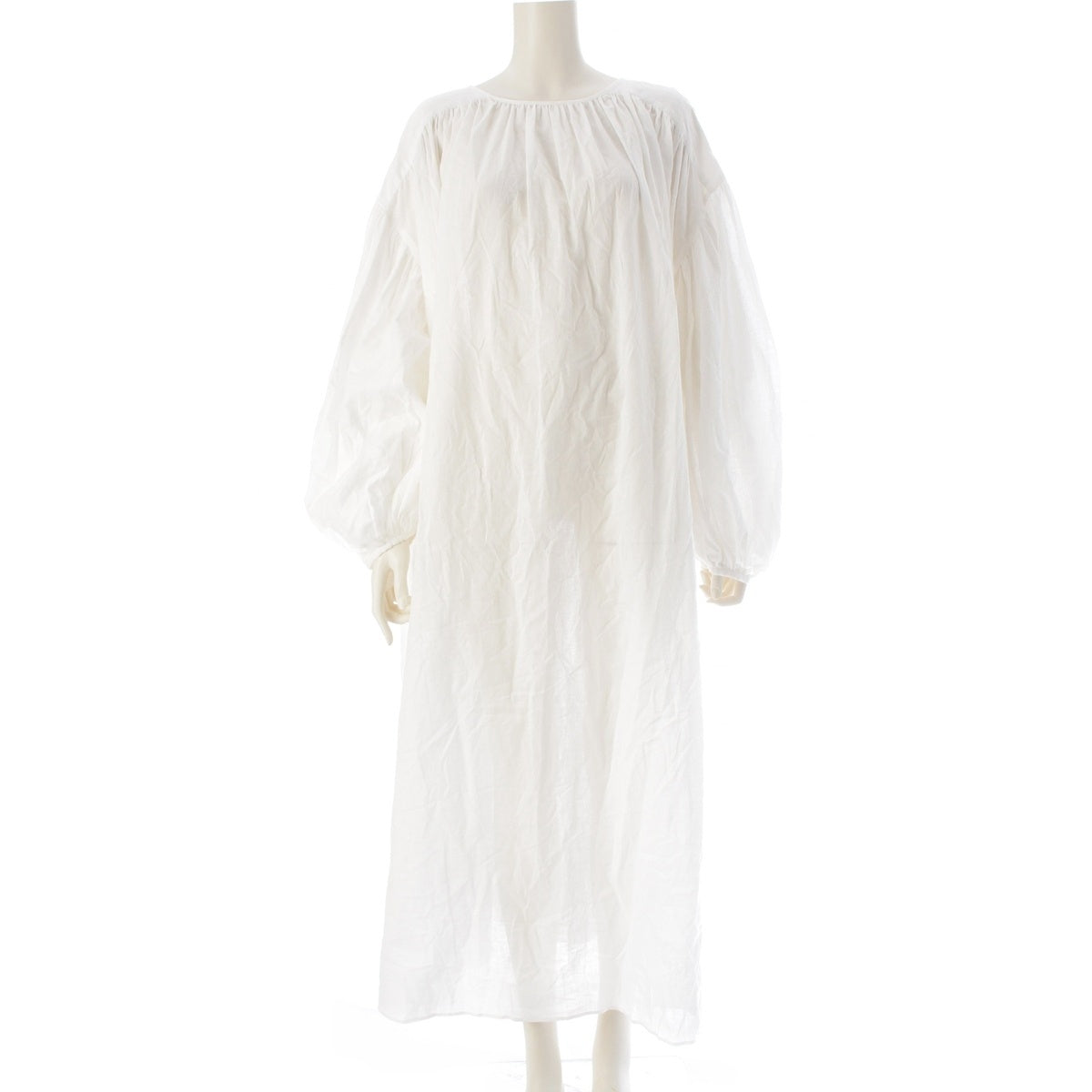 ETRE TOKYO cotton Gauze 2-way volume one piece 1225330135 white F