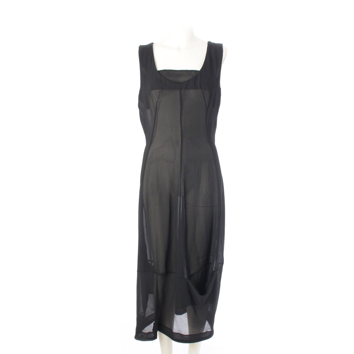 COMME des GARCONS Hem deformation Sleeveless one piece GO-11066S black S
