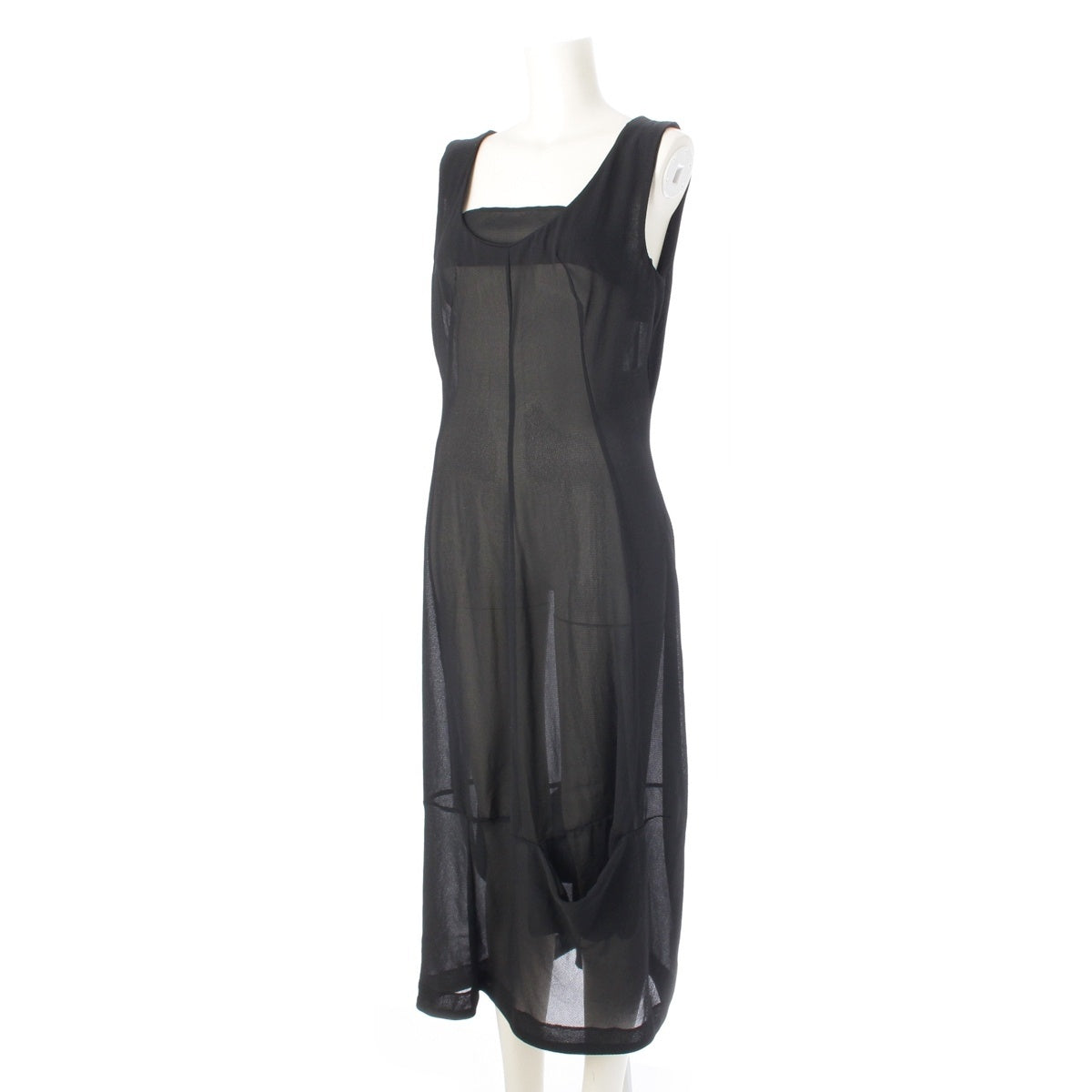 COMME des GARCONS Hem deformation Sleeveless one piece GO-11066S black S