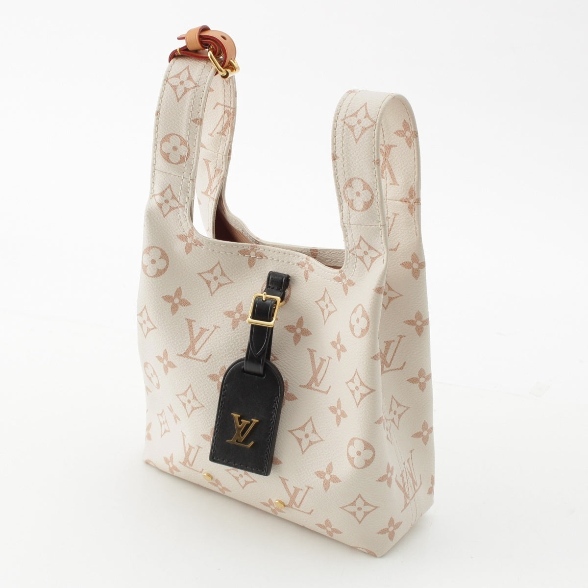 LOUIS VUITTON Monogram Dune Atlantis BB 2WAY Handbag Beige